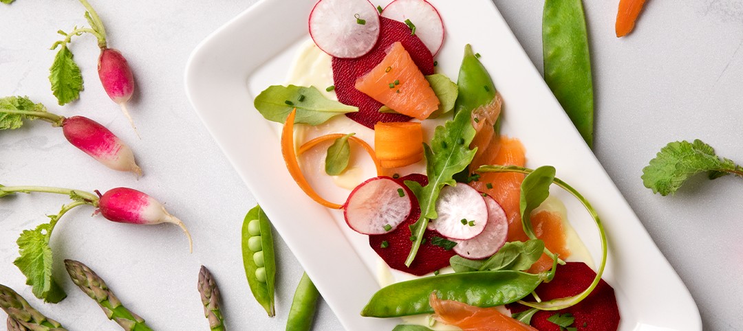 Salada de Salmão Fumado